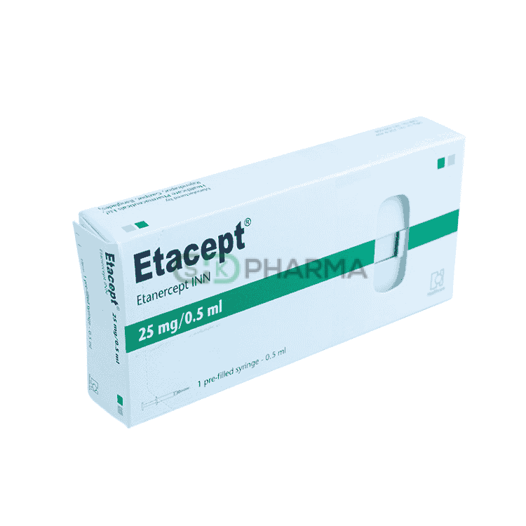 Etacept Injection 25 mg/0.5 ml (Etanercept)