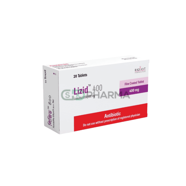 Lizid Tablet 400 mg (Linezolid)