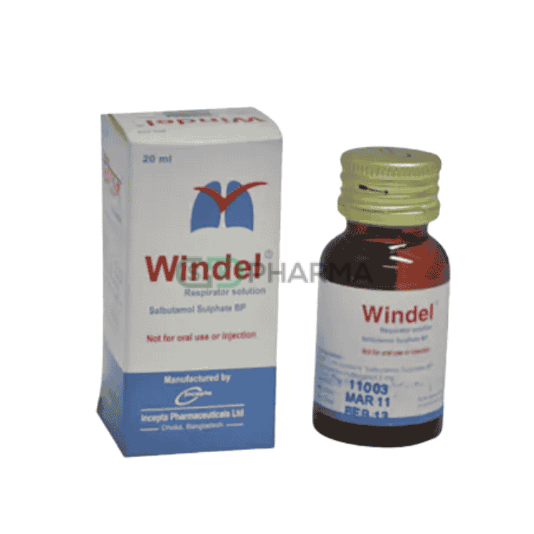 Windel Respirator Solution 5 mg/ml (Salbutamol)
