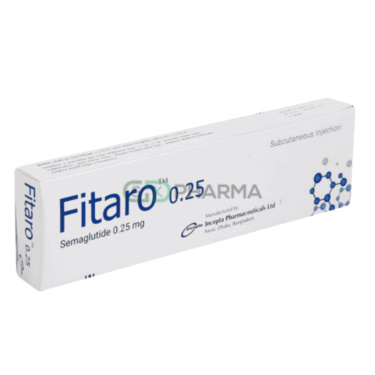 Fitaro Injection 0.25 mg/0.5 ml (Semaglutide)