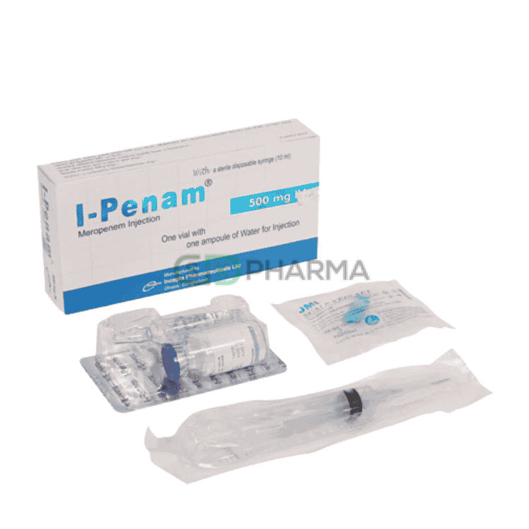 I-Penam Injection 500 mg/vial (Meropenem Trihydrate)