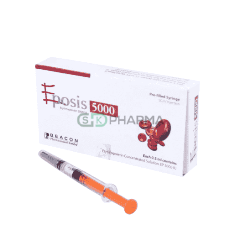 Eposis Injection 5000 IU (Erythropoietin Alfa)