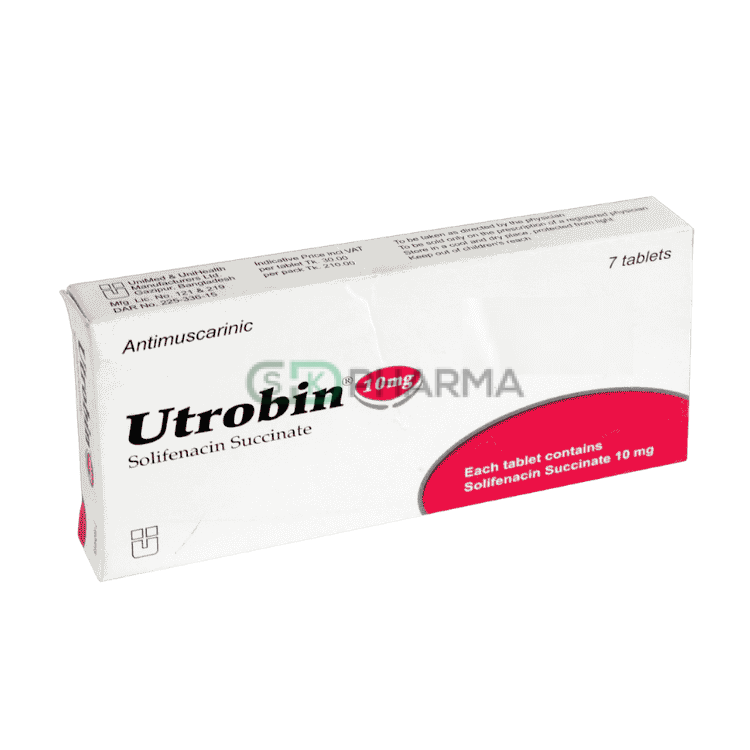 Utrobin Tablet 10 mg (Solifenacin Succinate)