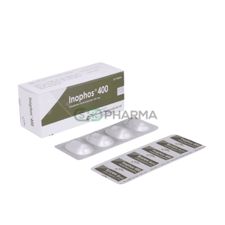 Inophos Tablet 400 mg (Sevelamer Hydrochloride)