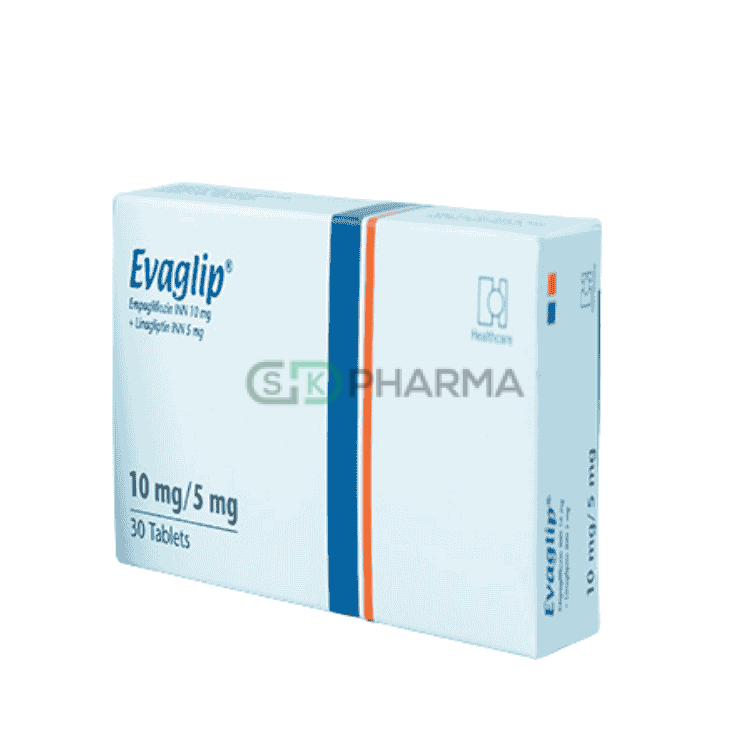 Evaglip Tablet 10 mg+5 mg (Empagliflozin + Linagliptin)