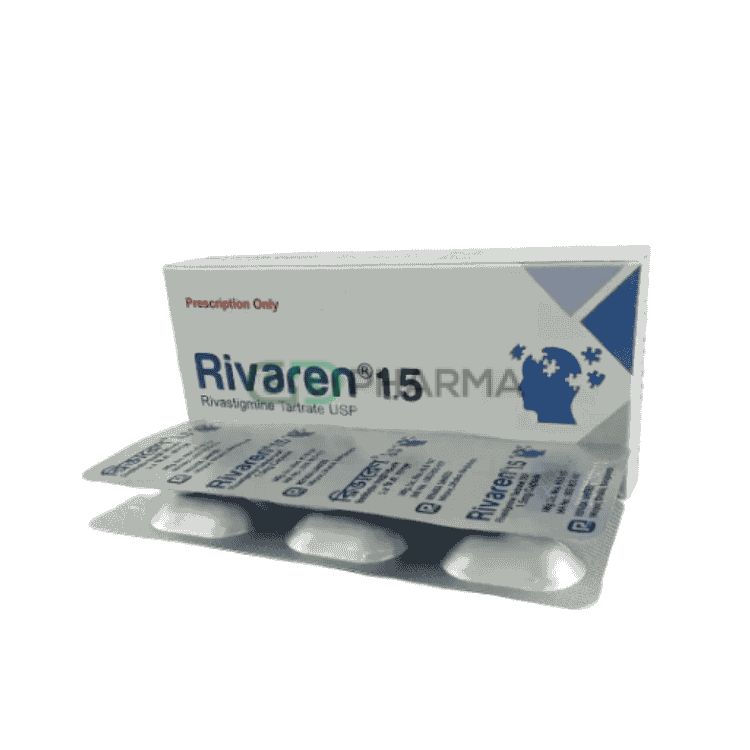 Rivaren Capsule 1.5 mg (Rivastigmine Tartrate)