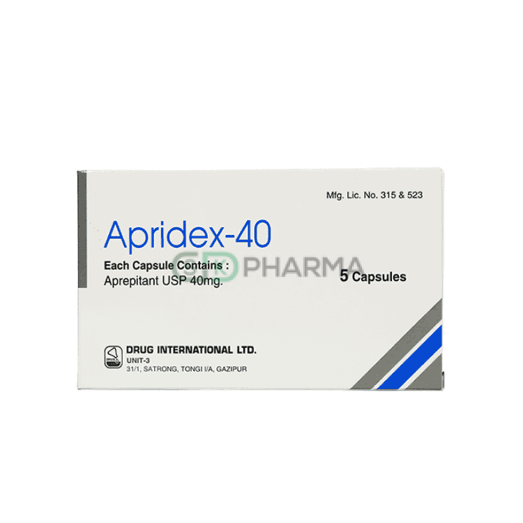 Apridex Capsule 40 mg (Aprepitant)