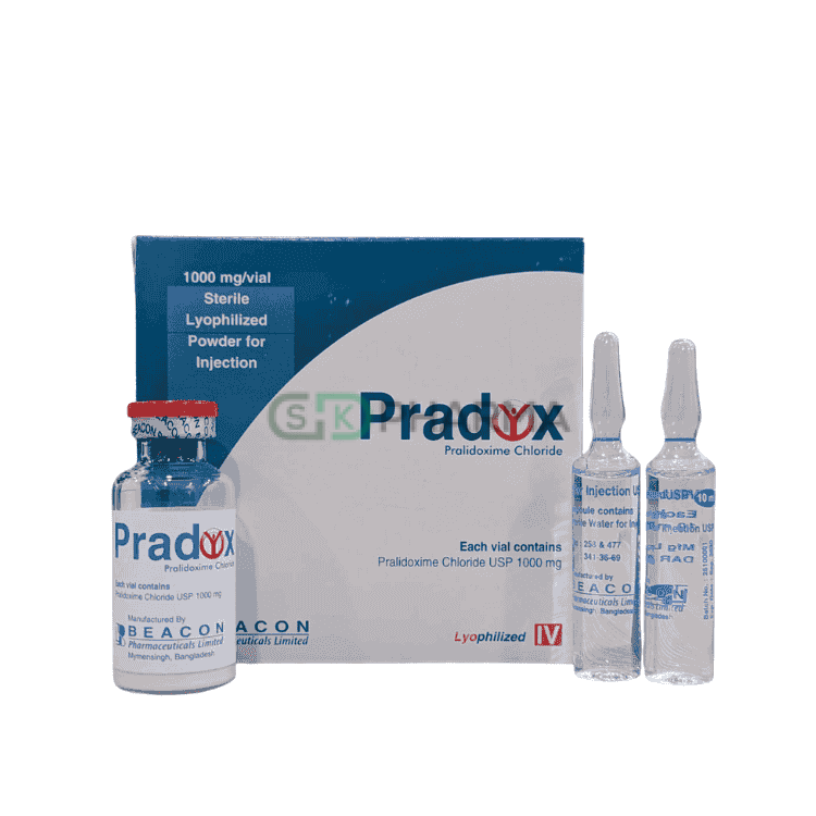 Pradox Injection 1000 mg/ml (Pralidoxime Chloride)
