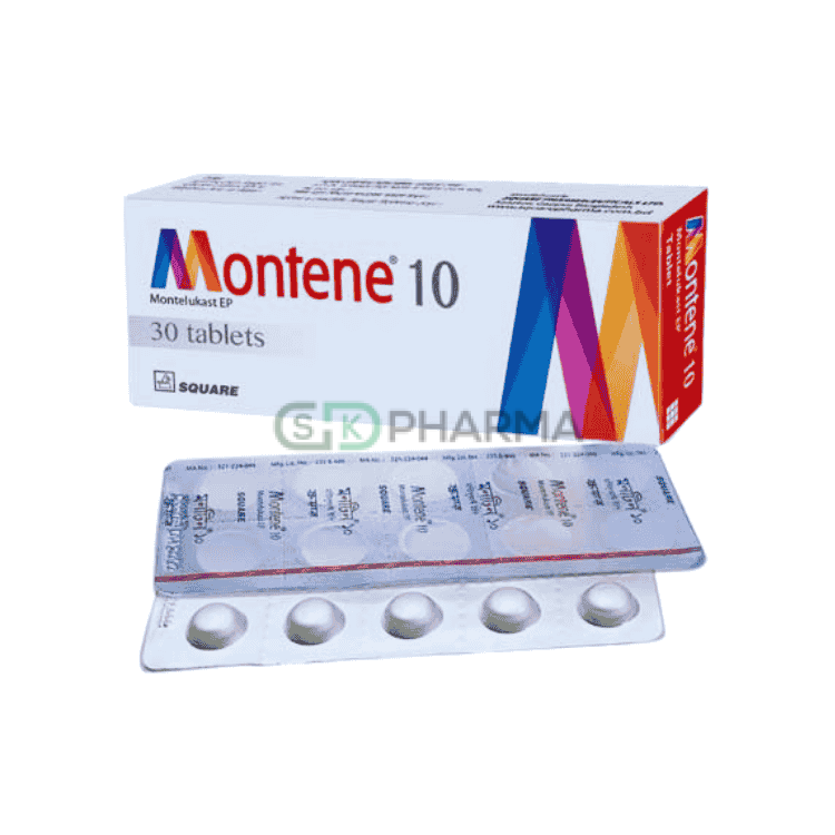 Montene Tablet 10 mg (Montelukast Sodium)