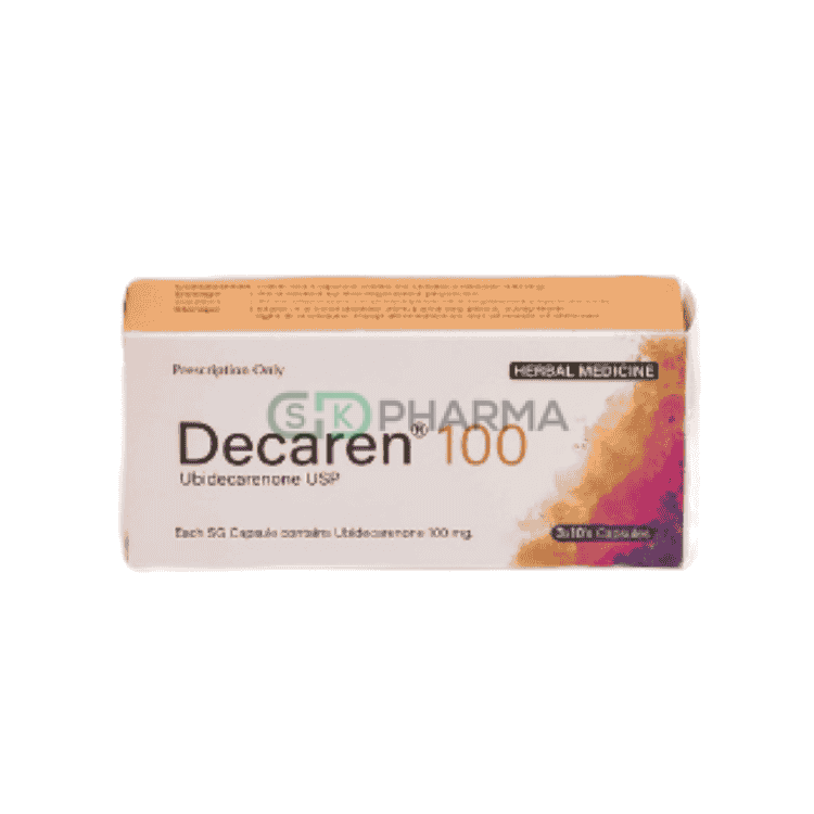 Decaren Capsule 100 mg (Coenzyme Q10 [Ubidecarenone])