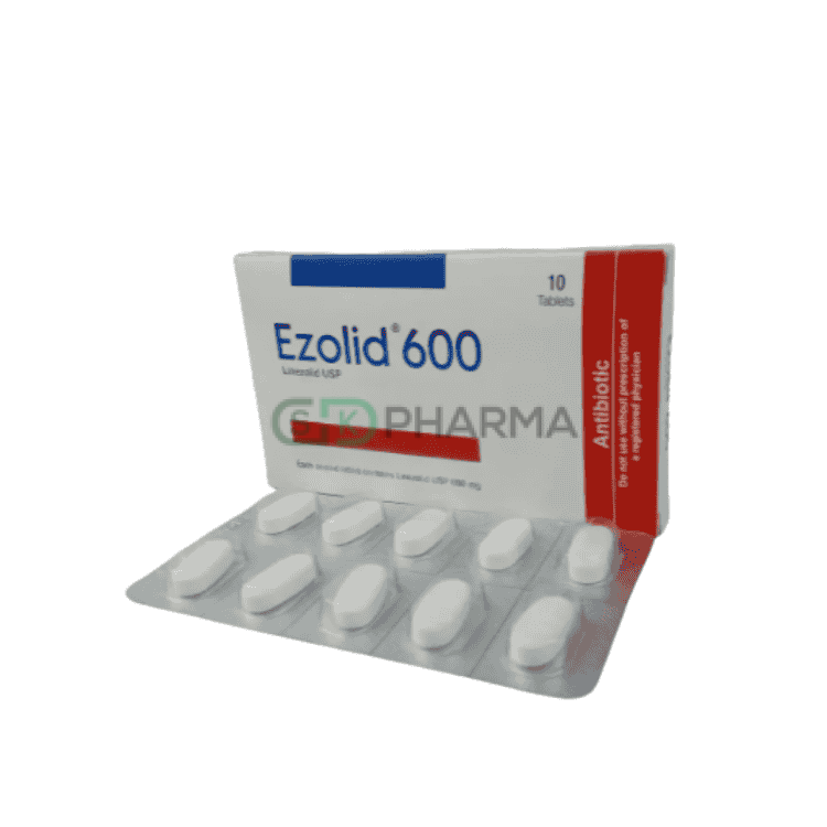 Ezolid Tablet 600 mg (Linezolid)