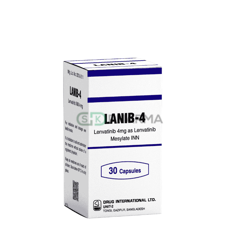 Lanib Capsule 4 mg (Lenvatinib Mesylate)