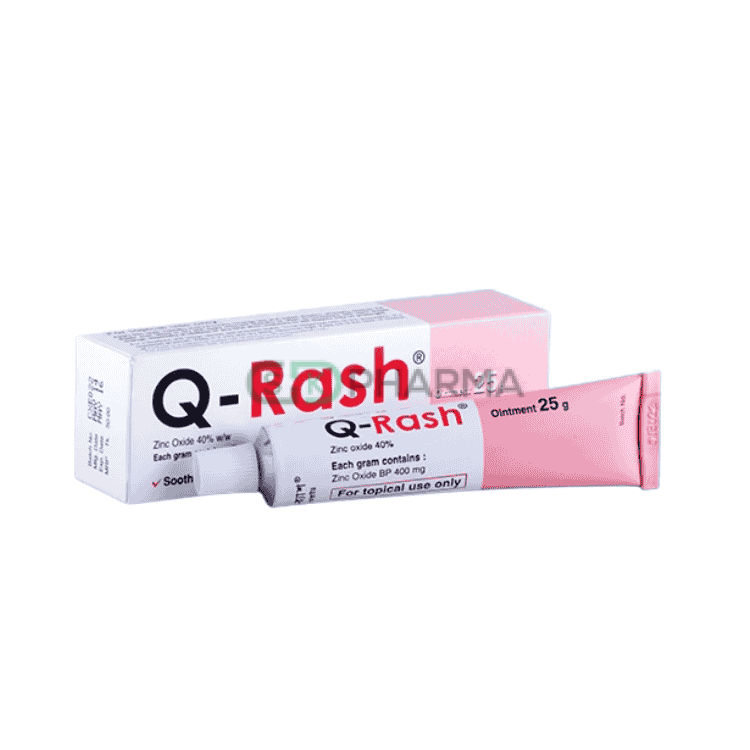 Q-Rash Ointment 40% (Zinc Oxide [For diaper rash])