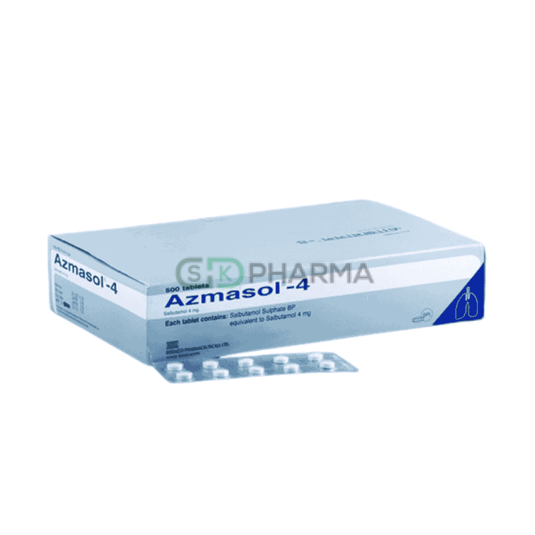 Azmasol Inhalation Capsule 200 mcg (Salbutamol)