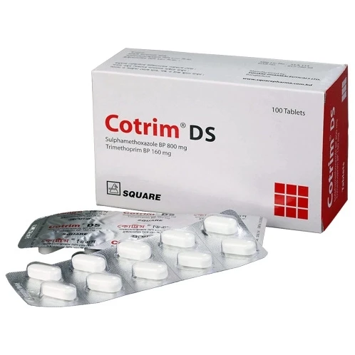 Cotrim DS Tablet, Sulphamethoxazole + Trimethoprim 800 mg+160 mg