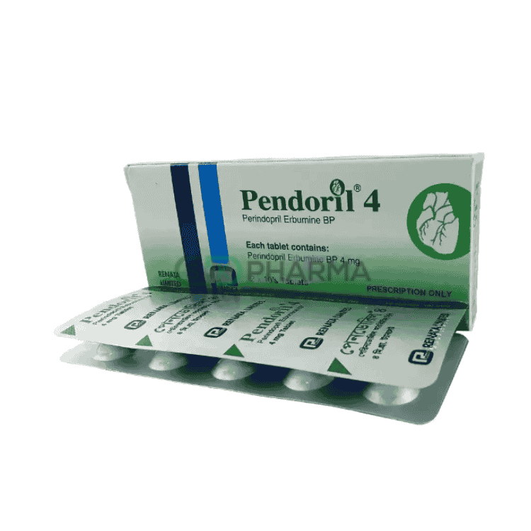 Pendoril Tablet 4 mg (Perindopril Arginine)