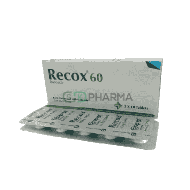 Recox Tablet 60 mg (Etoricoxib)