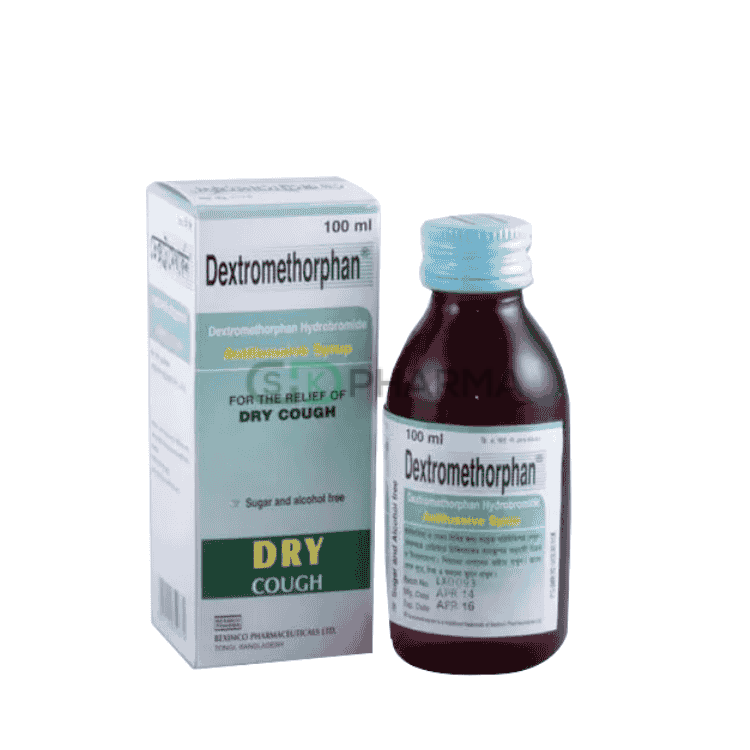Dextromethorphan Syrup 10 mg/5 ml (Dextromethorphan Hydrobromide)