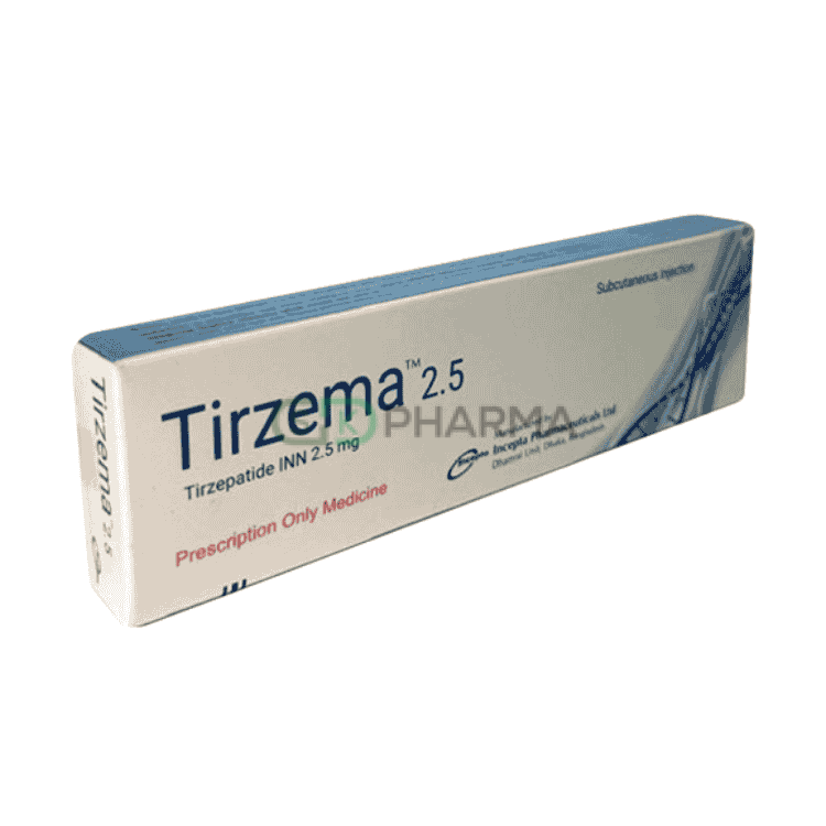 Tirzema Injection 2.5 mg/0.5 ml (Tirzepatide)