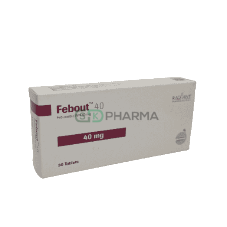 Febout Tablet 40 mg (Febuxostat)