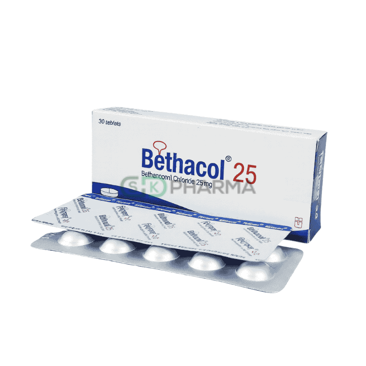 Bethacol Tablet 25 mg (Bethanechol Chloride)