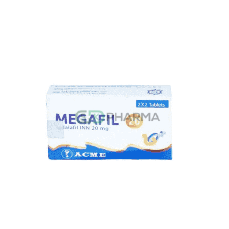Megafil Tablet 20 mg (Tadalafil)