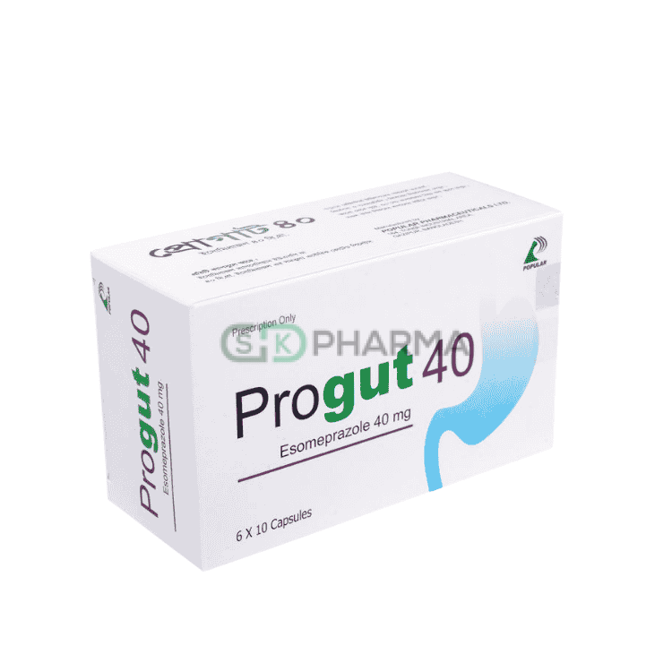 Progut Capsule 40 mg (Esomeprazole)