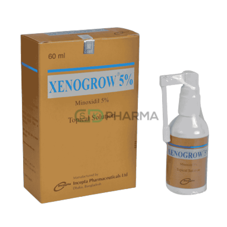Xenogrow Scalp Solution 5% (Minoxidil)