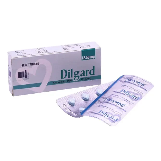 Dilgard Tablet, Carvedilol 12.5 mg