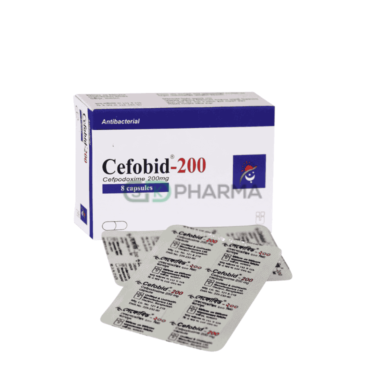 Cefobid Capsule 200 mg (Cefpodoxime Proxetil)