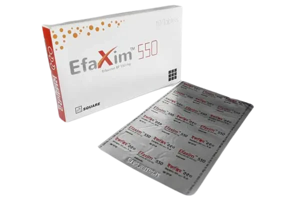 Efaxim Tablet, Rifaximin 550 mg