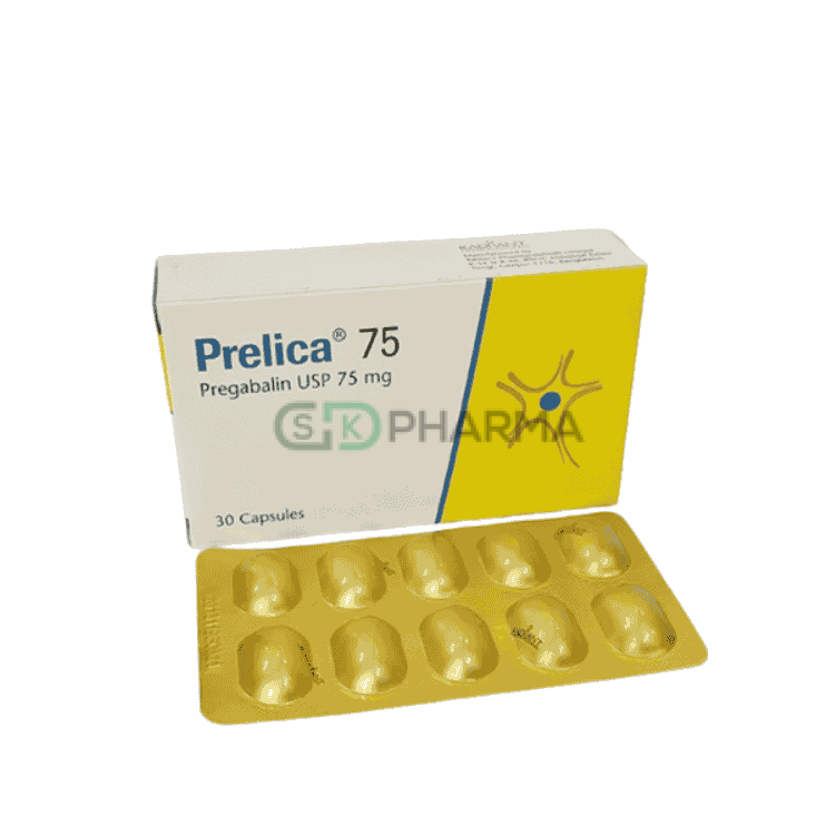 Prelica Capsule 75 mg (Pregabalin)