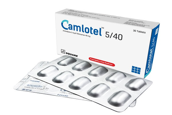 Camlotel Tablet,  Amlodipine Besilate + Telmisartan 5 mg+40 mg