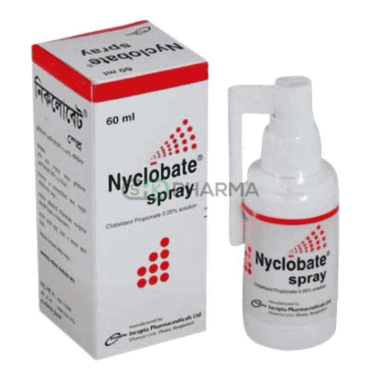 Nyclobate Spray 0.05% (Clobetasol Propionate)