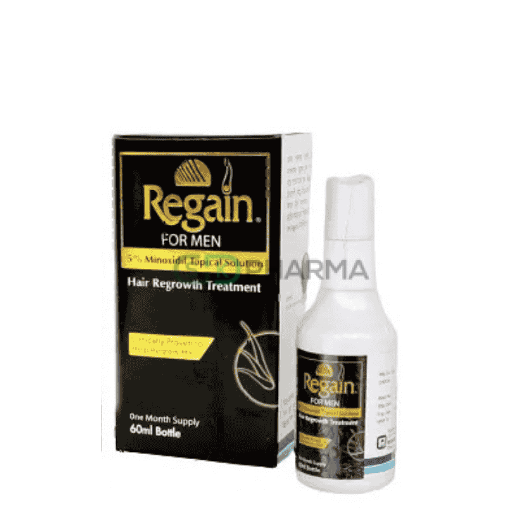 Regain Scalp Solution 5% (Minoxidil)