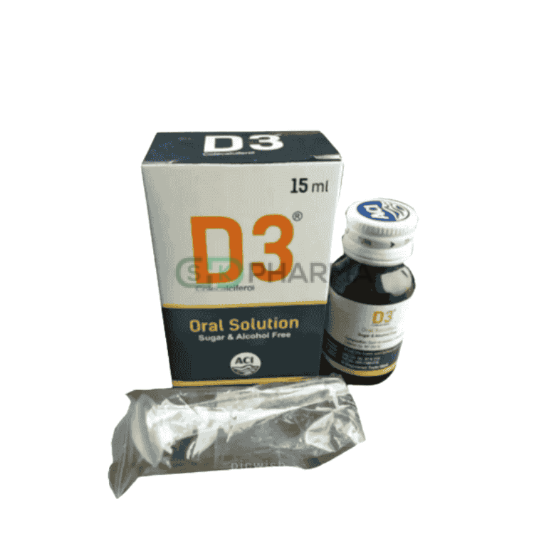 D3 Pediatric Drop 200 IU/ml (Cholecalciferol [Vitamin D3])