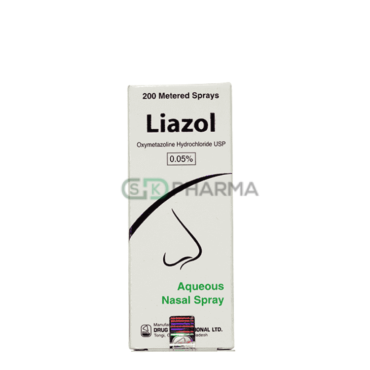Liazol Nasal Spray 0.05% (Oxymetazoline Hydrochloride (Nasal Preparation))