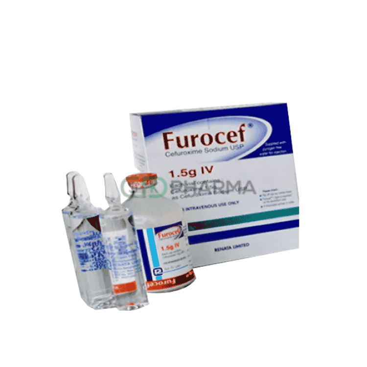 Furocef Injection 1.5 gm/vial (Cefuroxime Axetil)