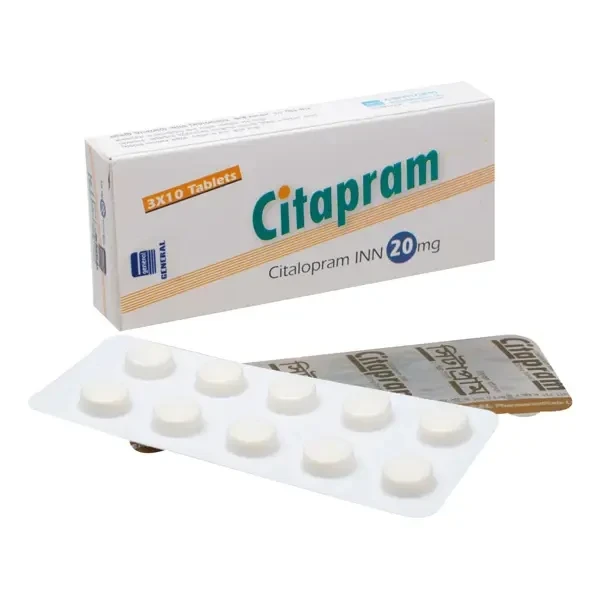 Citapram Tablet, Citalopram Hydrobromide 20 mg