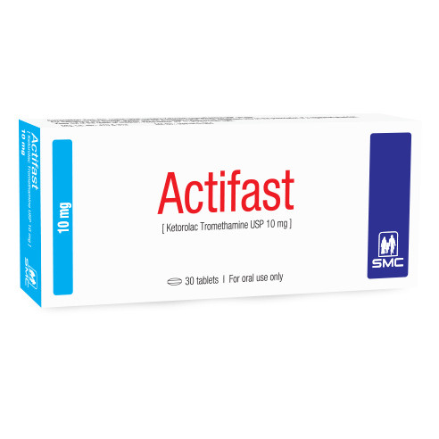 Actifast Tablet, Ketorolac Tromethamine 10 mg
