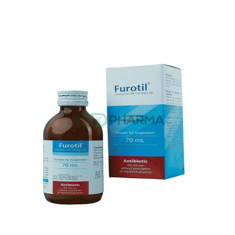 Furotil Suspension 125 mg/5 ml (Cefuroxime Axetil)