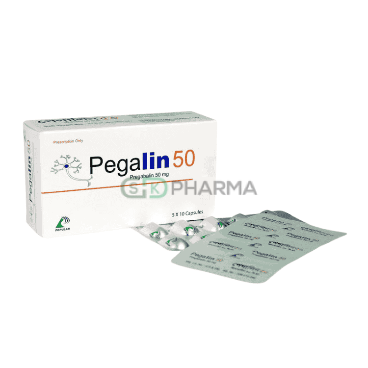 Pegalin Capsule 50 mg (Pregabalin)