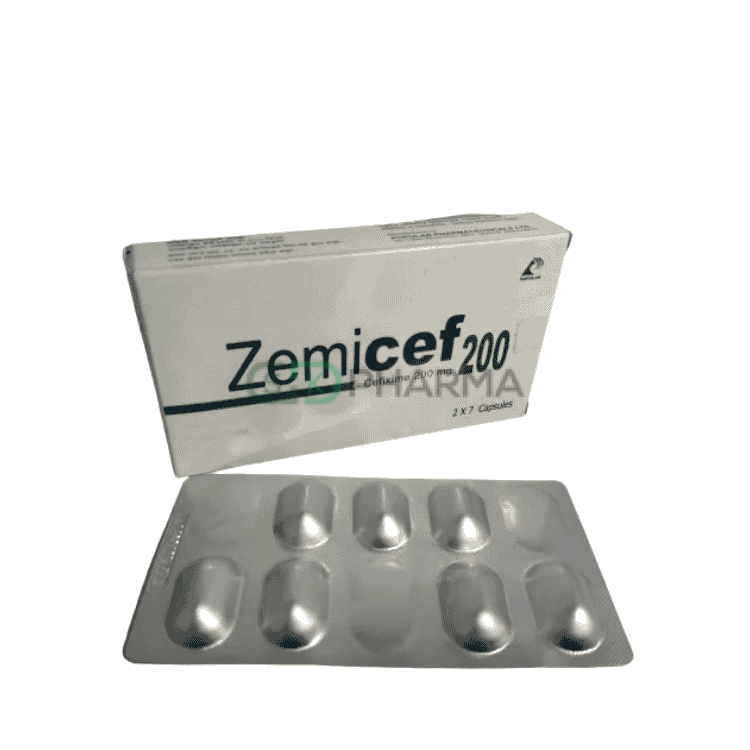 Zemicef Capsule 200 mg (Cefixime Trihydrate)