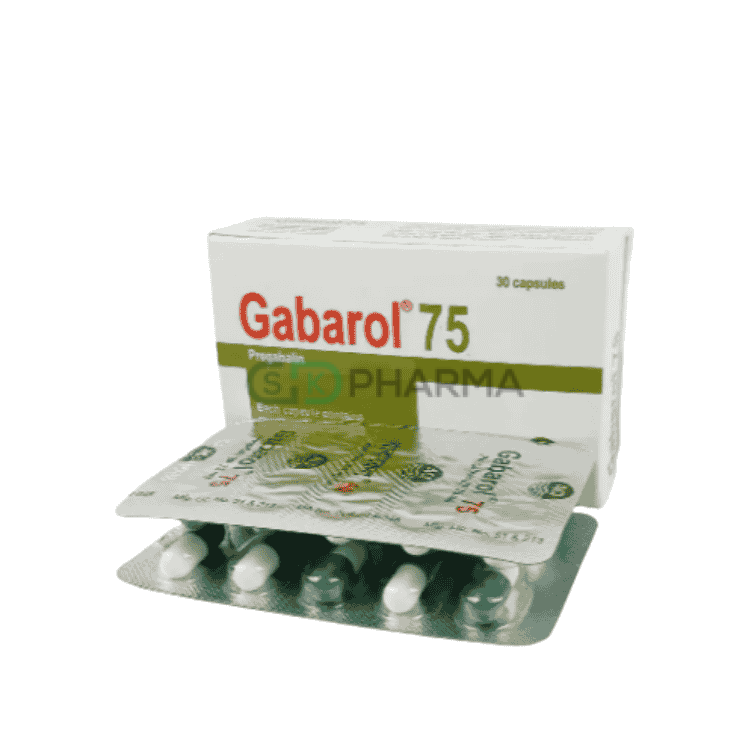 Gabarol Capsule 75 mg (Pregabalin)