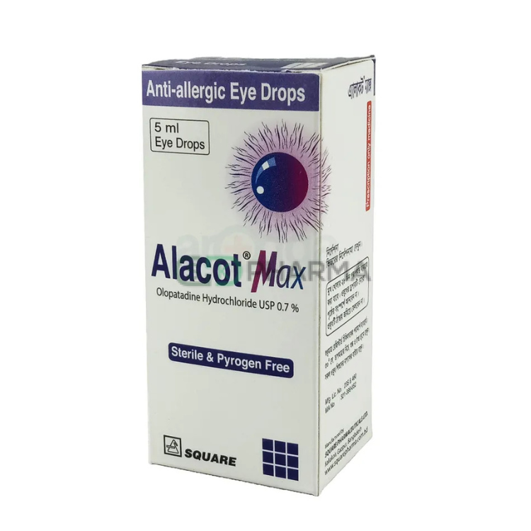 Alacot Max Ophthalmic Solution 0.70% (Olopatadine Hydrochloride)