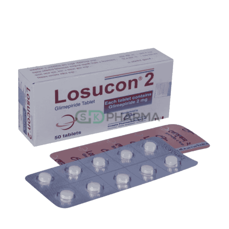 Losucon Tablet 2 mg (Glimepiride)