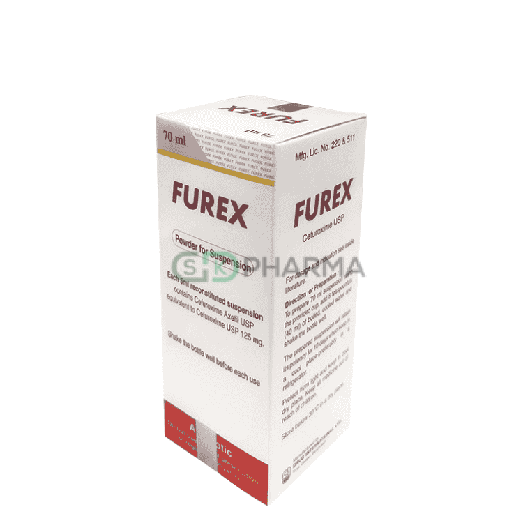 Furex Suspension 125 mg/5 ml (Cefuroxime Axetil)