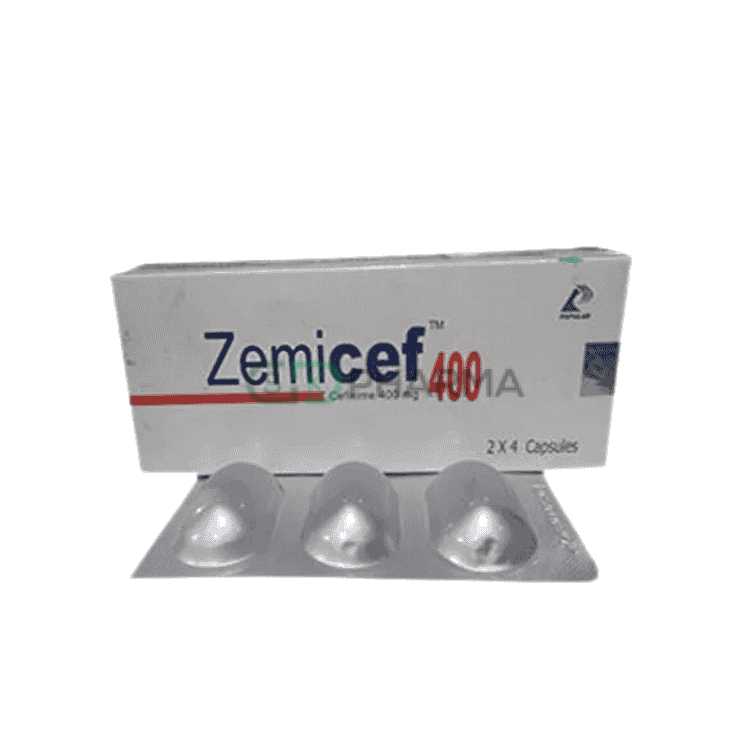 Zemicef Capsule 400 mg (Cefixime Trihydrate)