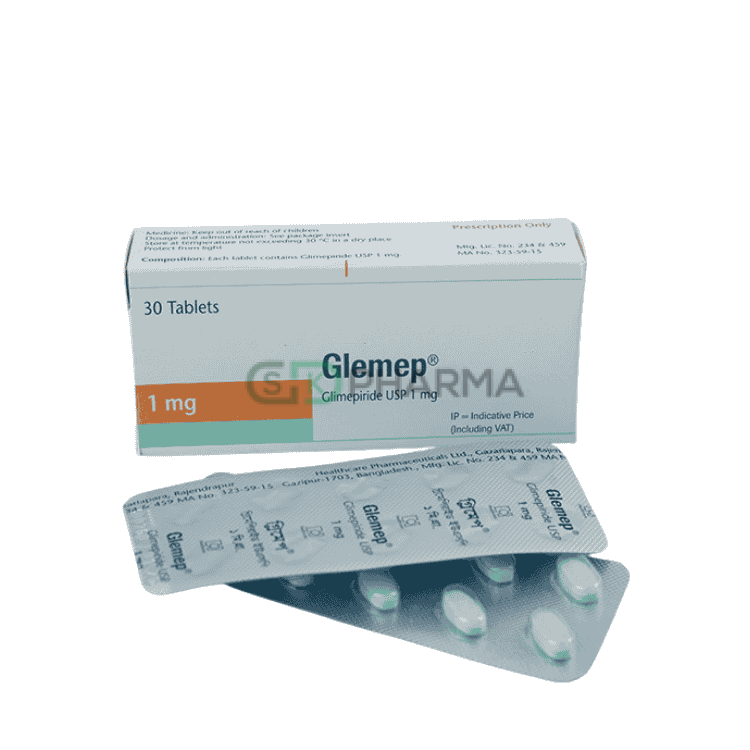 Glemep Tablet 1 mg (Glimepiride)