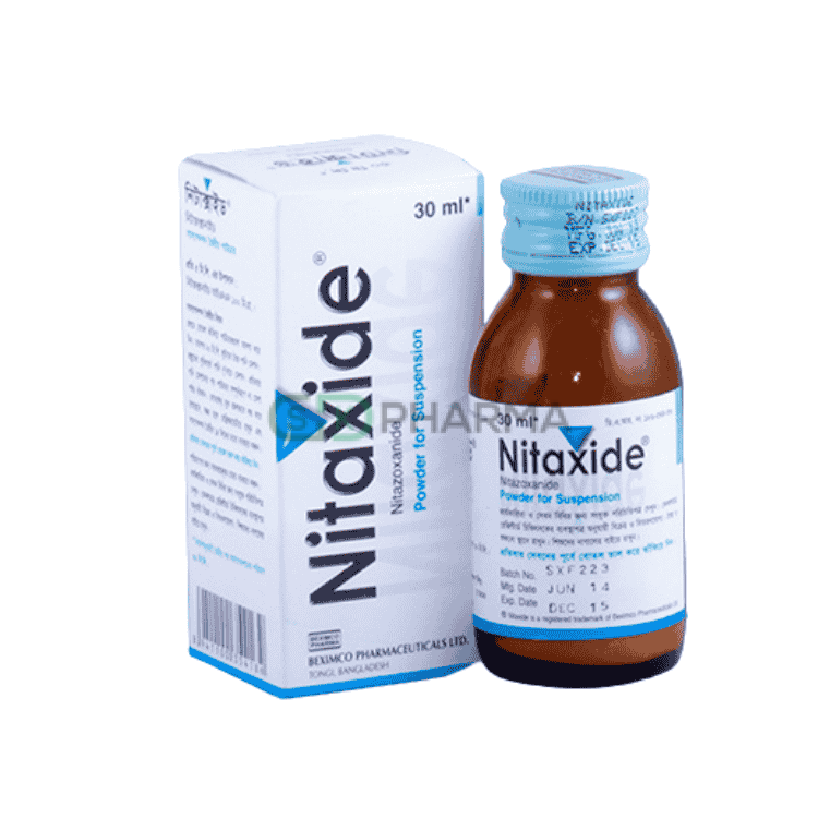 Nitaxide Suspension 100 mg/5 ml (Nitazoxanide)